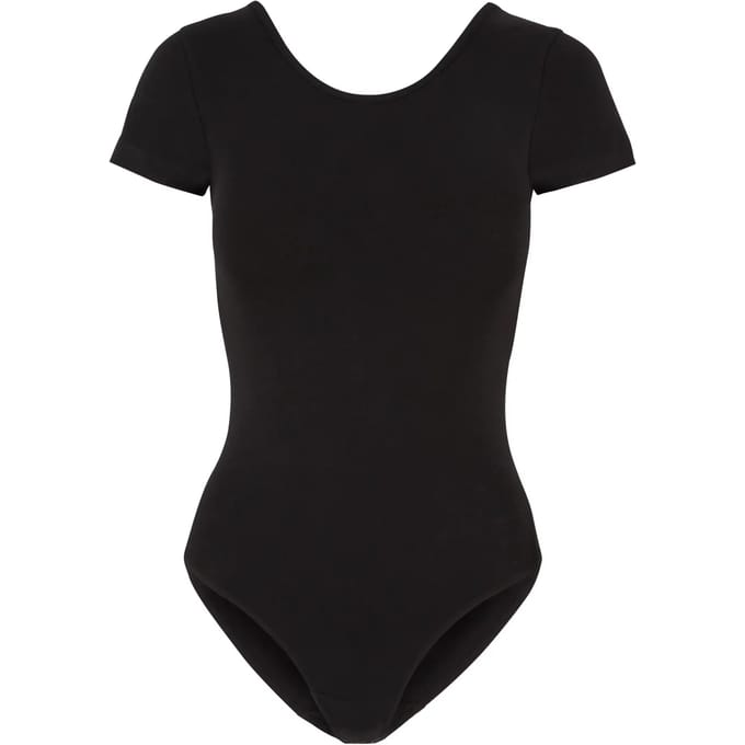 Urban Classics - Organic Stretch Jersey Bodysuit - S - Zwart