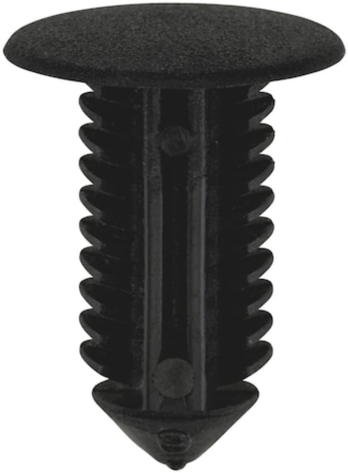 Wurth - Geribbelde spreidnagel, vierkant - Dennenboomclip, type 4 x 25 st