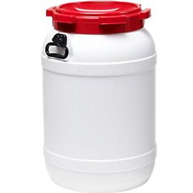 Vat met wijde hals, ø 410 mm, HDPE, 41,7 l