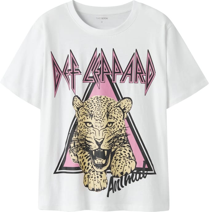 NAME IT - TAFTOKSI DEFLEPPARD REG SS TOP NOOS UNV - Dames - T-shirts