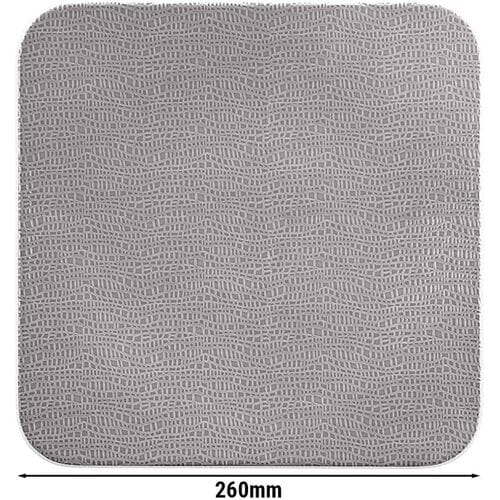 (6 stuks) SELTMANN WEIDEN Coup bord - plat vierkant - 260x260mm - Grijs grijs