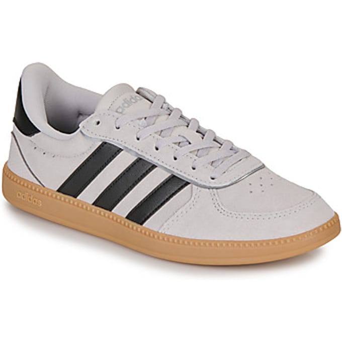 Adidas Breaknet Sleek Sneakers Dames - Grijs - Maat 38 - Leer