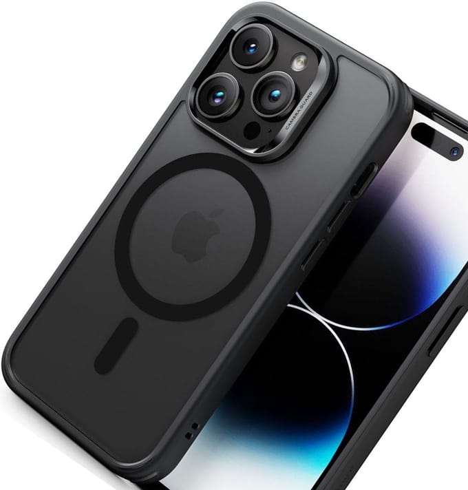 ESR Classic Hybrid iPhone 14 Pro Max Hoesje MagSafe Matte Zwart