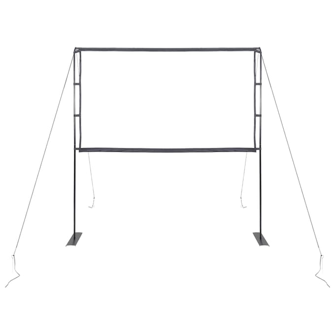 vidaXL - Projectiescherm - met - standaards - 84 - inch - 16:9