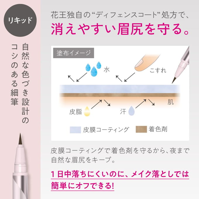 Sofina - Primavista Style Lock Eyebrow Liquid & Powder Grayish Brown