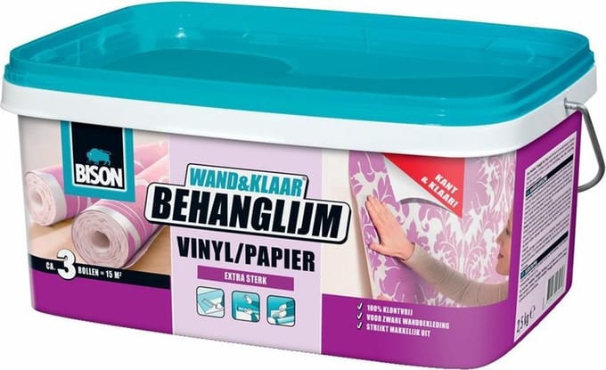 Bison Wand & Klaar Behanglijm Papierbehang / Vinylbehang - 5 kg