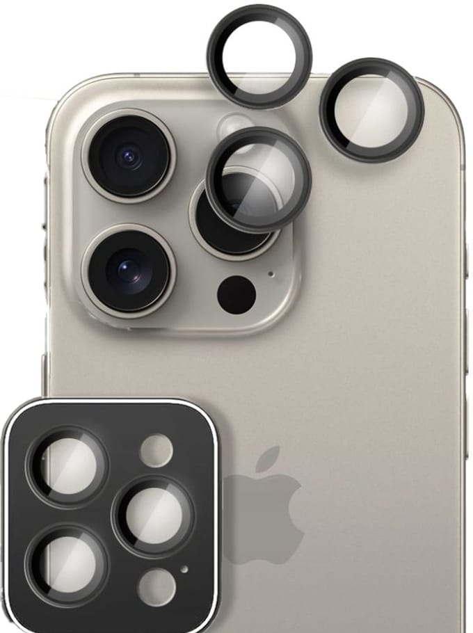 HOFI CAMRING PRO+ CAMERAHOESJE VOOR IPHONE 16 PRO / 16 PRO MAX ZWART