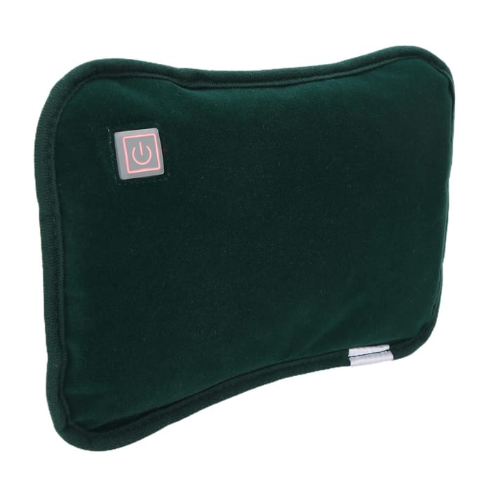 Handwarmer Waterdicht Elektrisch Verwarmingskussen USB Plug-In Handwarmer Zakje(Donkergroen ) bosgroene kleur
