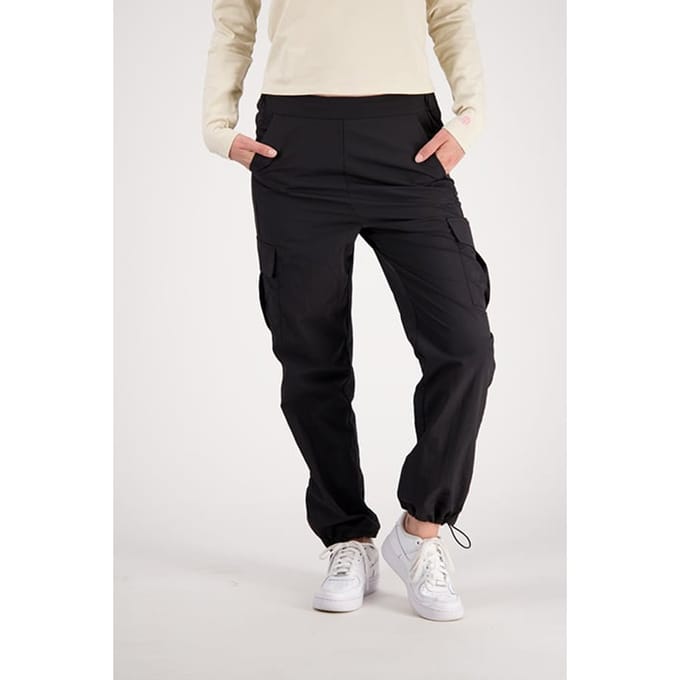 RAIZZED Sanne Pants Deep Black Maat: M | Cargobroeken Outlet | Dames | Zwart