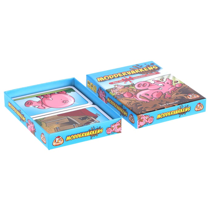 White Goblin Games - Moddervarkens - kinderspel - 2 tot 4 spelers - 15 minuten - Vanaf 7 jaar