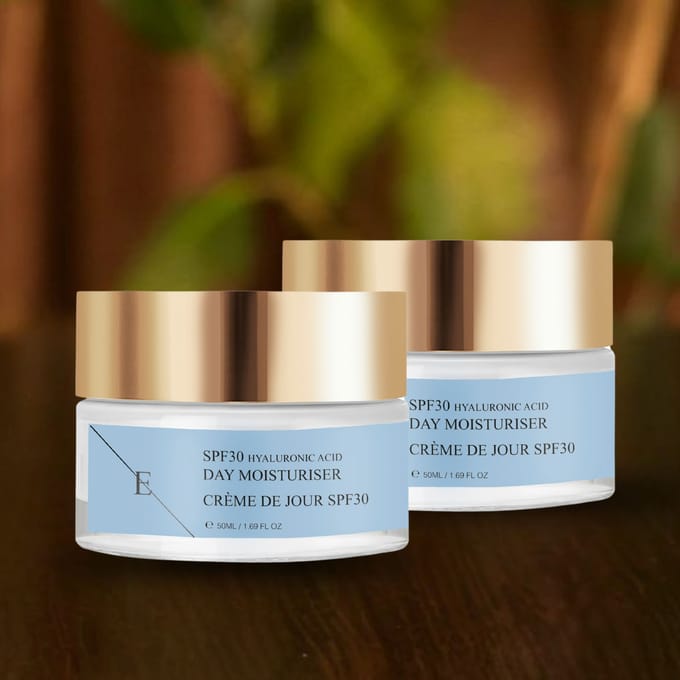 ErthSkin London SPF 30 hyaluronzuur dagcrèmeset 100