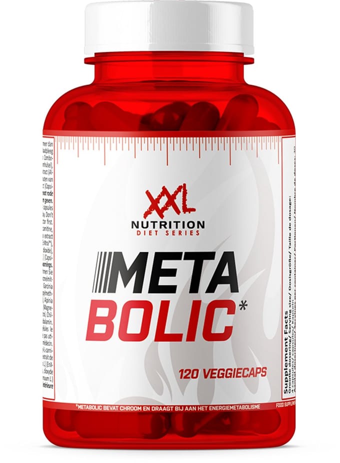 XXL Nutrition - Metabolic - Krachtig Supplement - 120 Veggiecaps