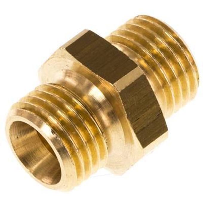 G 1/4'' Messing Borstnippel 16 Bar [5 Stuks]