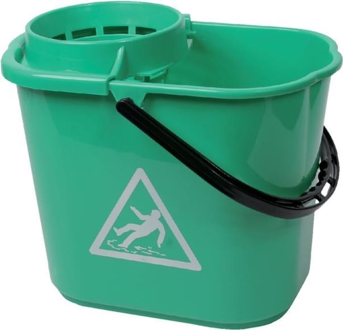 Mopemmer - Met korf - 14 liter - Groen