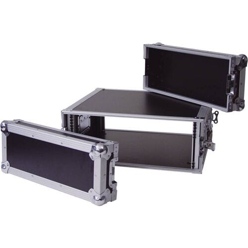 Roadinger 30109784 19 inch rack 4 HE Hout Incl. greep