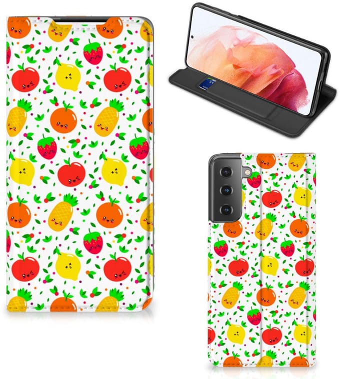 Samsung Galaxy S21 Flip Style Cover Fruits
