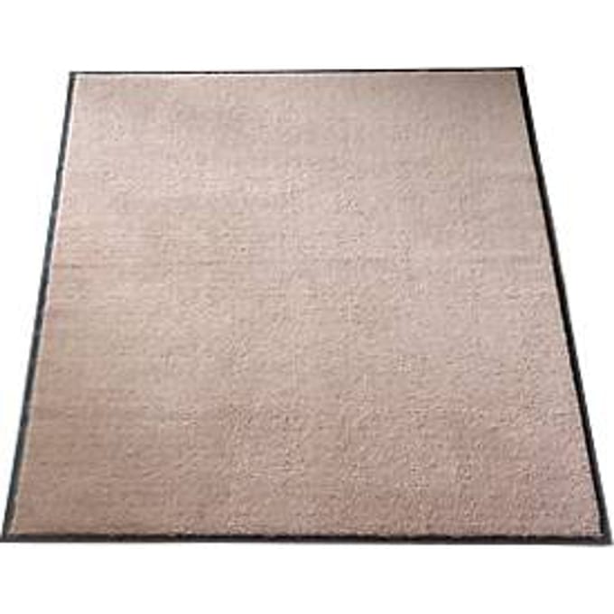 Kleen-Tex Deurmat Wash & Dry Taupe, 60 x 90 cm.