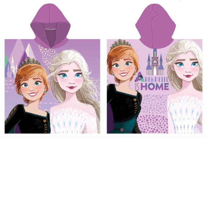 Frozen Arendelle is home badponcho 55x110cm sneldrogend