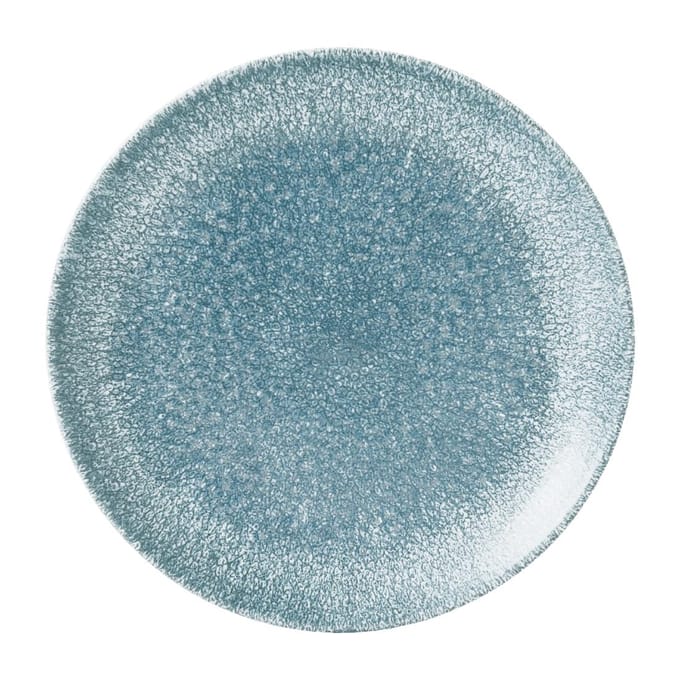 Churchill Raku Topaz Blue Evolve Coupe Bord 16.5cm (12 stuks)