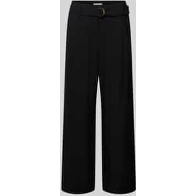 Culotte met steekzakken en riem
