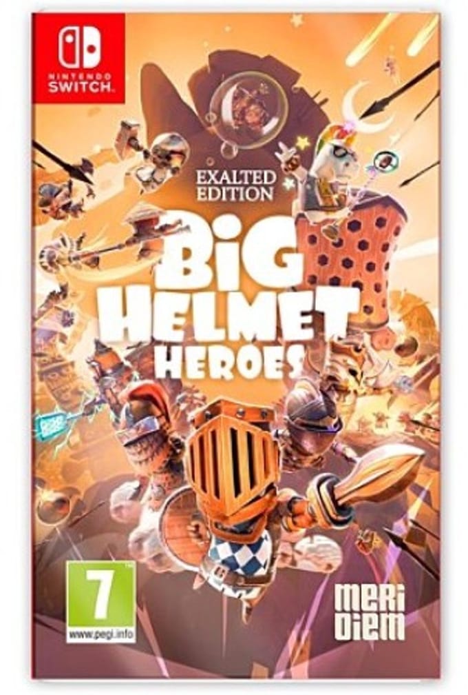 Nintendo Games Switch Big Helmet Heroes Exalted Edition Transparant PAL