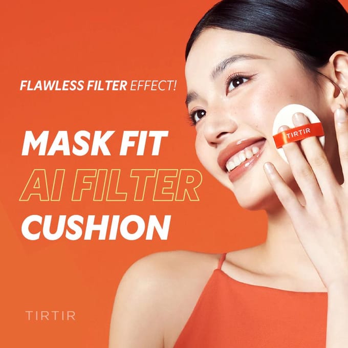 [TIRTIR] Cushion Masque Fit AI Filter SPF 30 PA++ 18g 22N Shell Beige beige