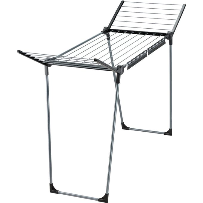 Leifheit droogrek Pegasus - 150 solid slim - black - antraciet