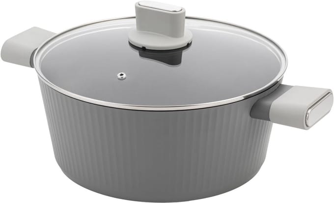 Aluminium Pan 6.1 liter 28 cm met Antiaanbaklaag en Soft-Touch Handgrepen