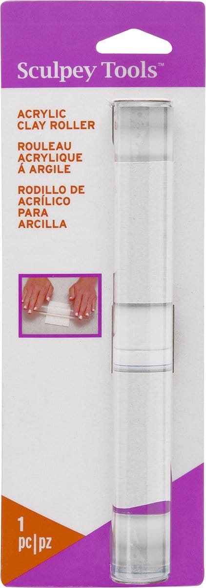 Klei roller - acryl - 20 cm - Sculpey