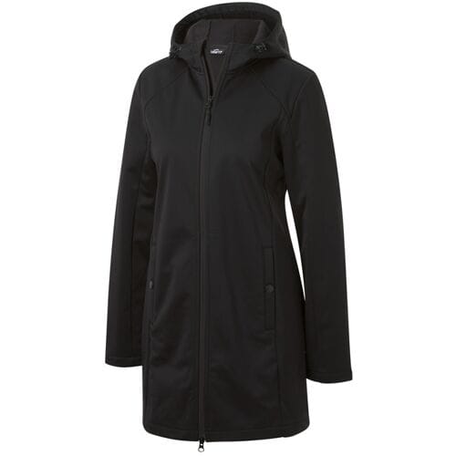 CRIVIT Dames softshelljas (Zwart, XS (32/34))