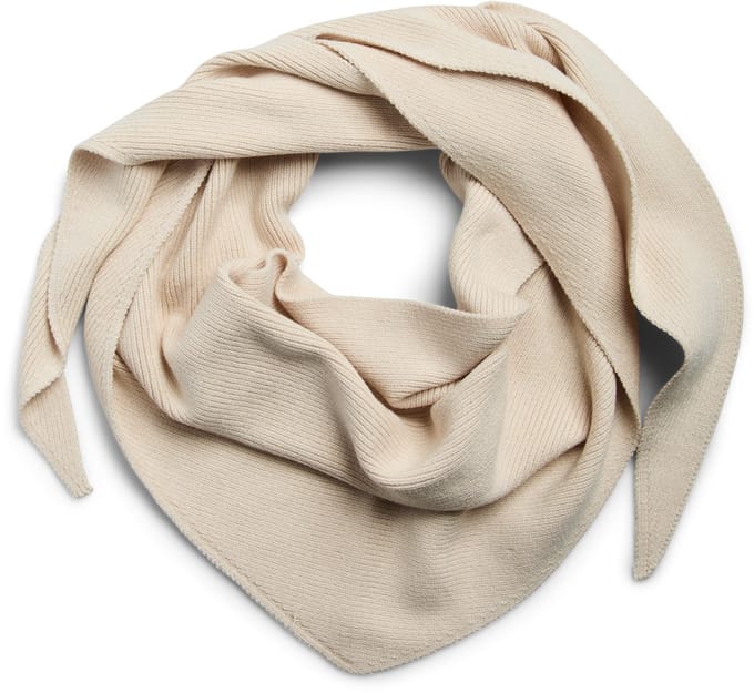 PIECES - PCKOMMA RIB BIG TRIANGLE SCARF NOOS BC - Meisjes - Sjaals