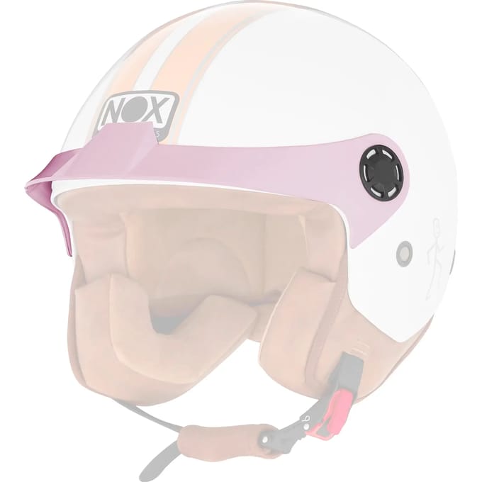 Vizier voor motorcrosshelm Nox 210 Evo
