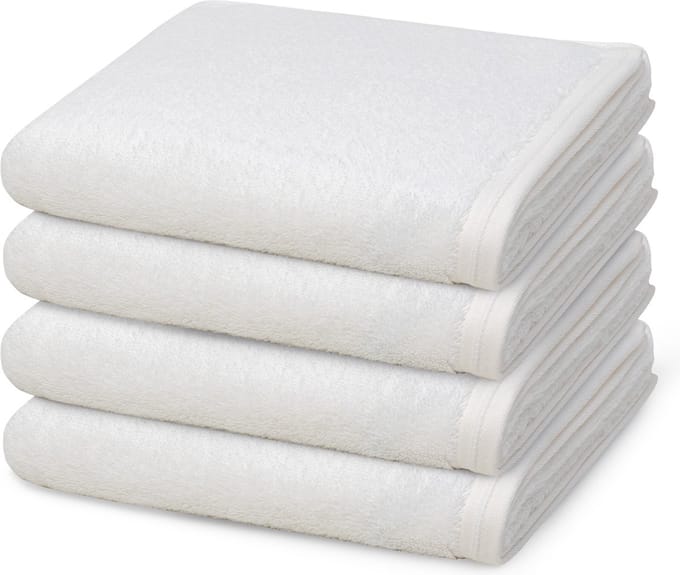 Vossen Sonstiges 4 X handdoek - in set 4 pack Vegan Life