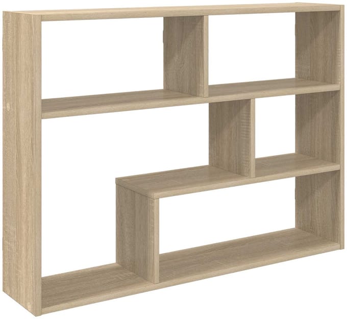 vidaXL - Wandplank - Muurmontage - Sonoma - Eiken - 95 - x - 20 - x - 69,5 - cm