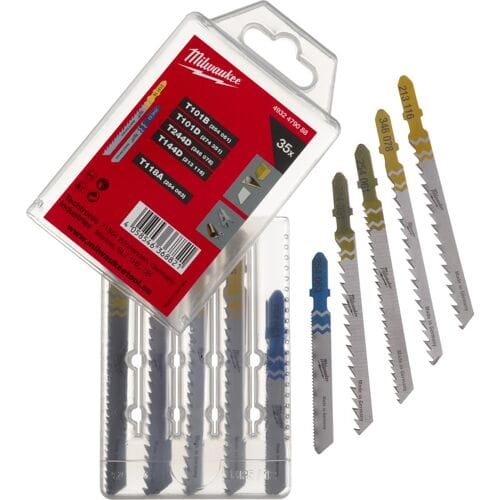 Milwaukee Decoupeerzaagbladenset voor hout en metaal - 35-delig - 4932479088