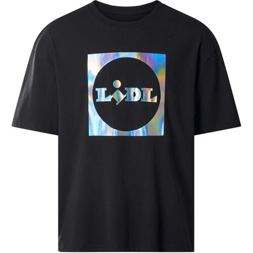 Lidl heren T-shirt (Zwart, M (48/50))