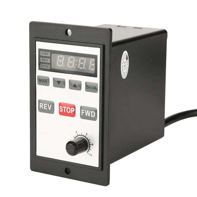 AC 220V 6 200W Régulateur de Vitesse Numérique Unité de Contrôle de Vitesse Moteur 0 100percent  (Port A à Double Rangée 90W)