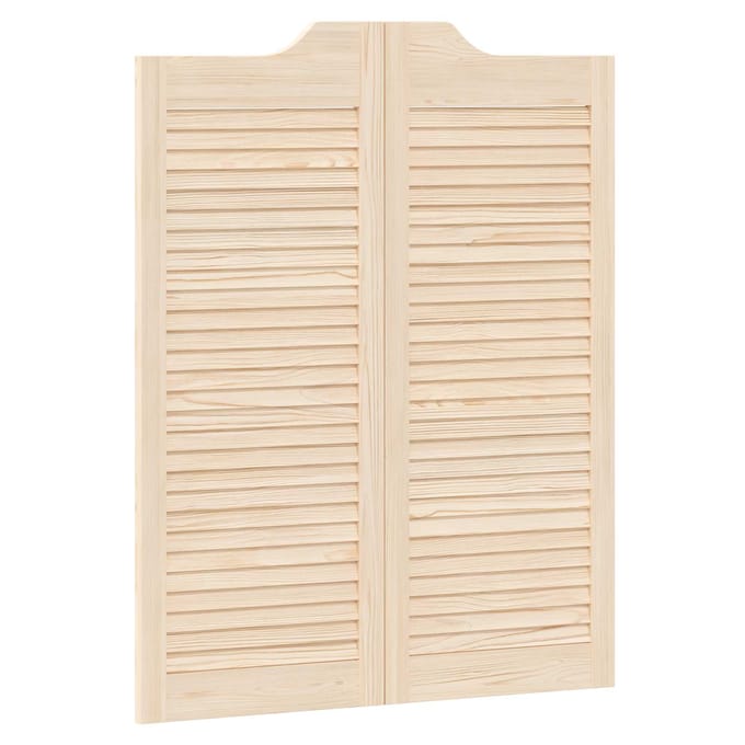 vidaXL - Schuifdeuren - 100 - x - 40 - cm - Massief - grenenhout - Naturel
