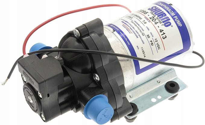 Pompe à eau de camping Trail king 7 shurflo 12V 7l/min