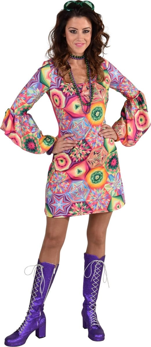 Hippie jurkje funky dames