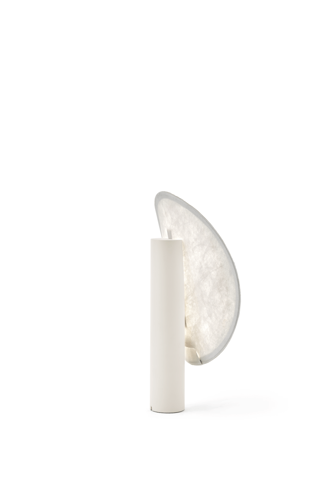 New Works LED tafellamp met oplaadbare batterij Tense, wit, 43 cm
