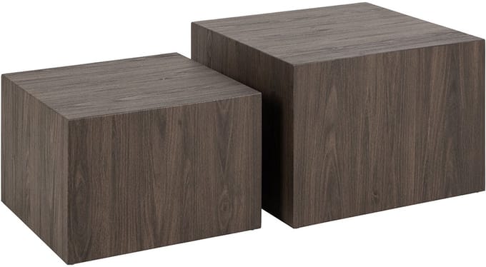 Giga Living Salontafel Lima - Vierkant 58x58x40cm - Bruin