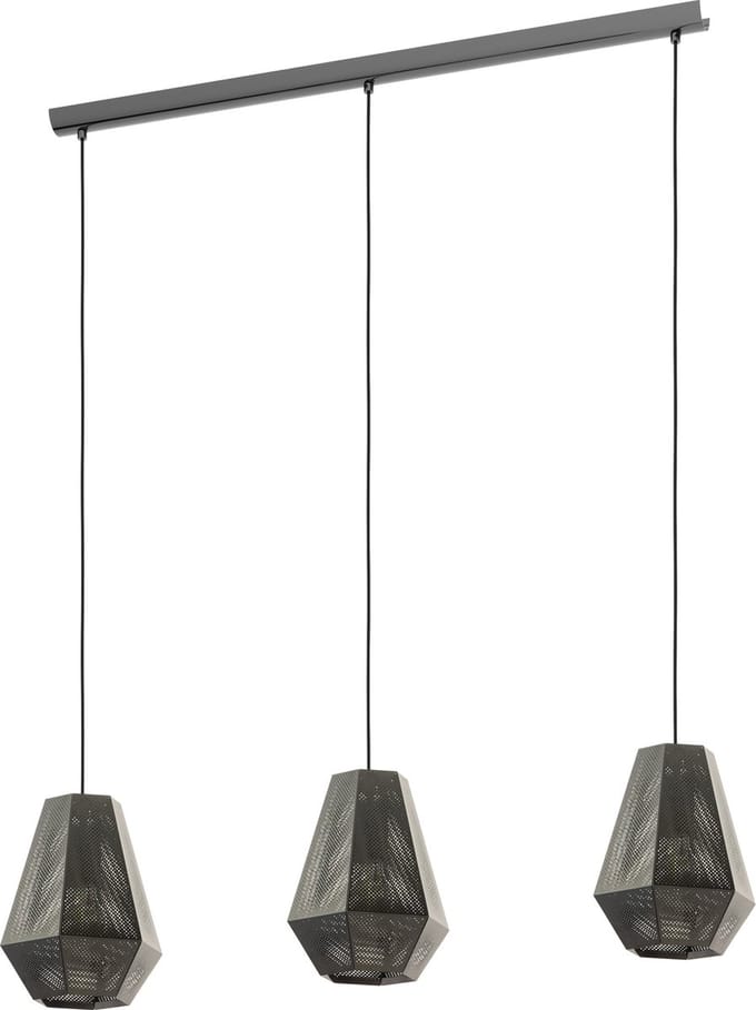 EGLO CHIAVICA LANGE TAFEL E27 3L ZWART