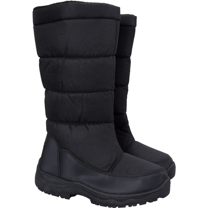 Mountain Warehouse Dames/Dames Icey Lange Sneeuwlaarzen (Zwart)