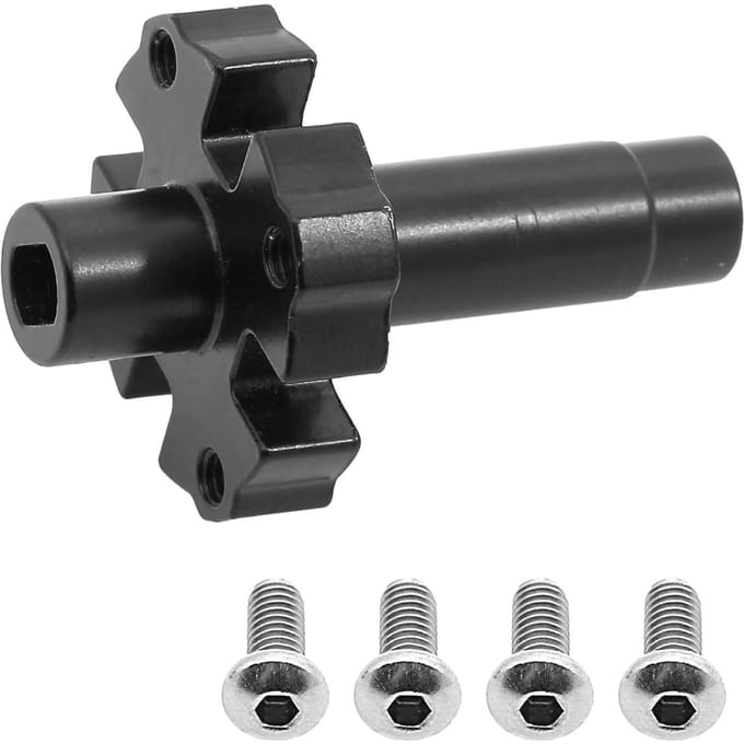 Stalen differentieel spoel Diff Locker spoel vervanging voor Traxxas Trx4 Trx6 1/10 afstandsbediening zwart