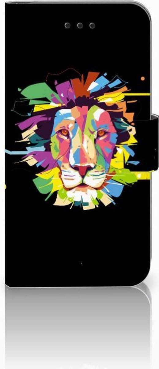 Apple iPhone X | Xs Leuk Hoesje Lion Color
