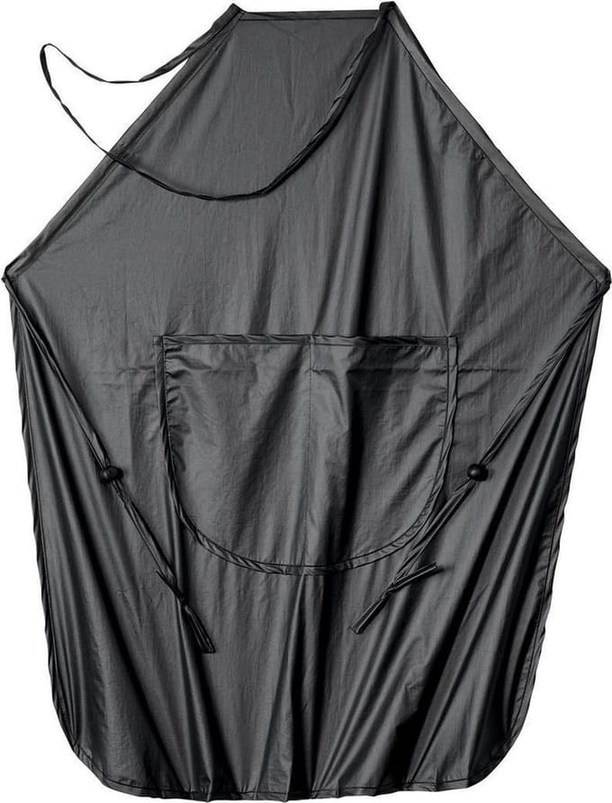 Comair Verfschort Nylon antraciet Antraciet 86x66cm