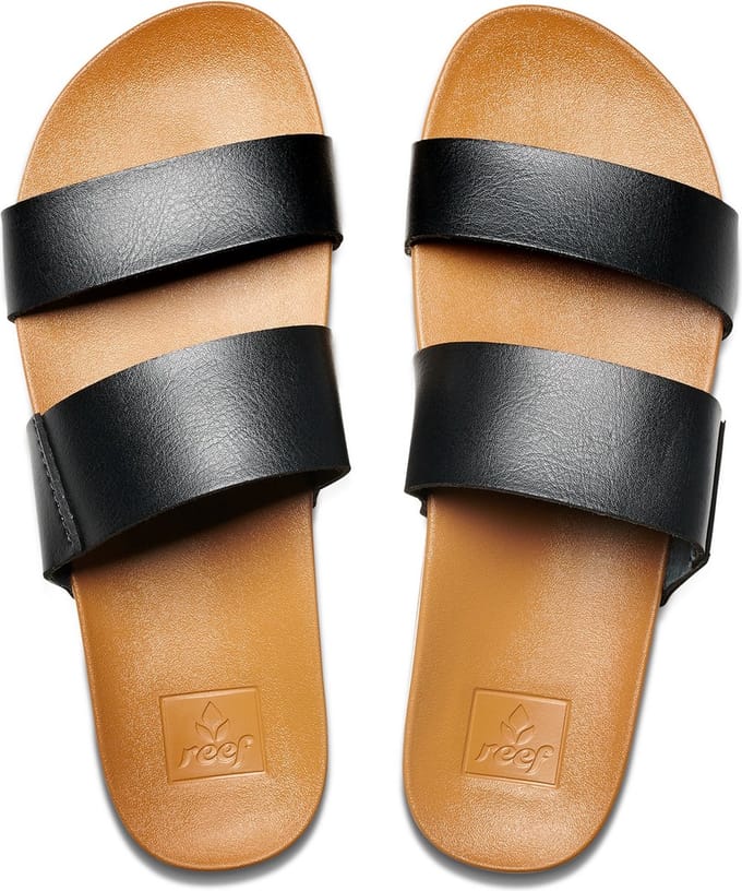 Reef Cushion Vista Slippers - Dames - Zwart - Maat 42,5