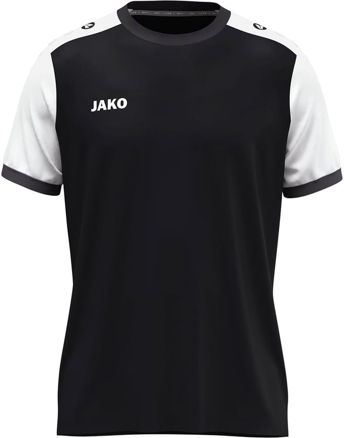 Jako Dynamic Shirt Korte Mouw Heren - Zwart / Wit / Antraciet | Maat: M