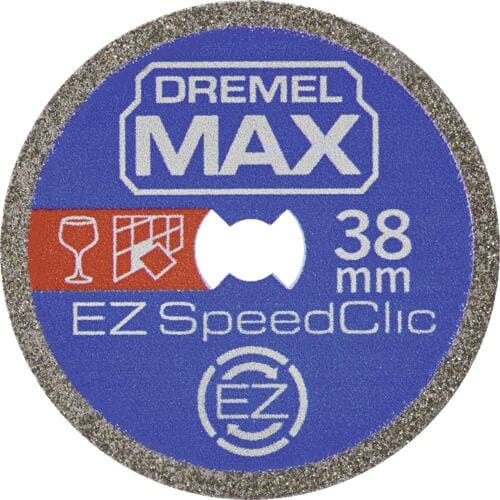 Dremel Diamantschijf S545dm - Harde Materialen - 38mm - Ez Speedclic
